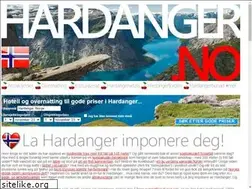 Sites similar to hardanger.no