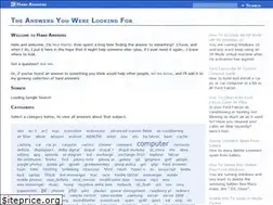 Sites similar to hardanswers.net