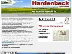 Sites similar to hardenbeck.de
