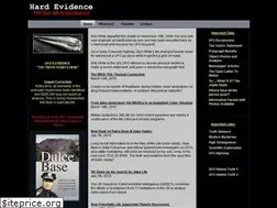 Sites similar to hardevidence.info