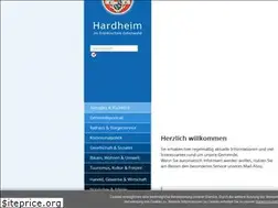 Sites similar to hardheim.de