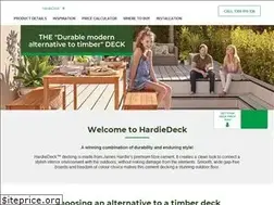 Sites similar to hardiedeck.com.au
