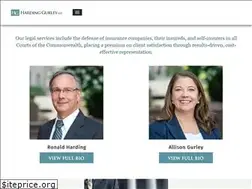 Sites similar to hardinggurley.com