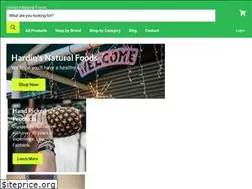 Sites similar to hardinsnaturalfoods.com