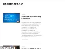 Sites similar to hardreset.biz