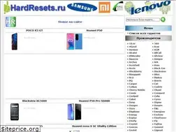 Sites similar to hardresets.ru