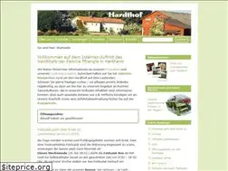 Sites similar to hardthof-pfrengle.de
