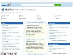 Sites similar to hardver.lapozz.hu