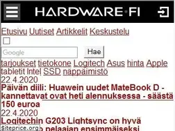 Sites similar to hardware.fi