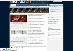Sites similar to hardware.fr