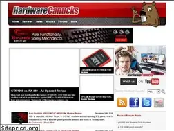 Sites similar to hardwarecanucks.com