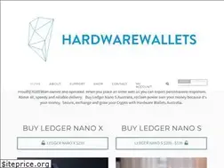 Sites similar to hardwarewallets.com.au