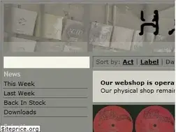 Sites similar to hardwax.de
