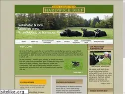 Sites similar to hardwickbeef.com
