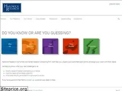 Sites similar to hardwickresearch.com