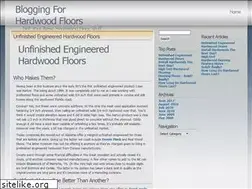 Sites similar to hardwoodflooringguy.wordpress.com
