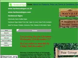 Sites similar to hardwoodsigns.co.uk