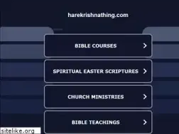 Sites similar to harekrishnathing.com