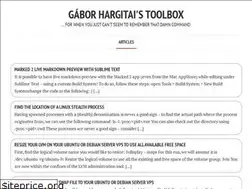 Sites similar to hargitai.co.nz