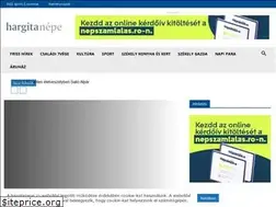 Sites similar to hargitanepe.ro