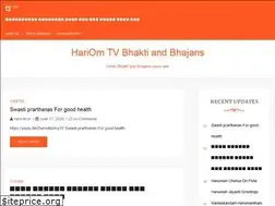 Sites similar to hariom.tv