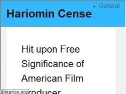 Sites similar to hariomincense.com