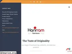 Sites similar to harirramfoodproducts.com