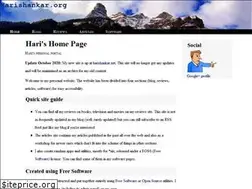 Sites similar to harishankar.org