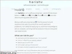 Sites similar to harishv.me