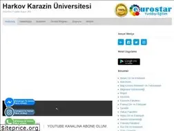 Sites similar to harkovuniversitesi.com