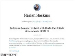 Sites similar to harlanhaskins.com