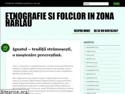 Sites similar to harlauletnografie.wordpress.com
