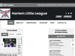 Sites similar to harlemlittleleague.org