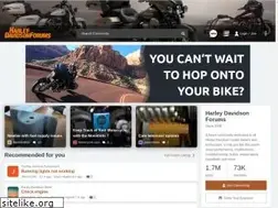 Sites similar to harley-davidsonforums.com