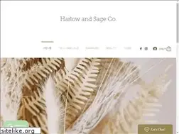 Sites similar to harlowandsageco.com