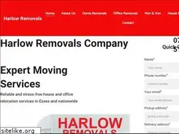 Sites similar to harlowremovals.com