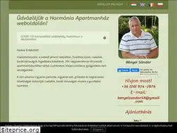 Sites similar to harmonia-apartman.hu