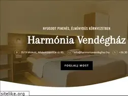 Sites similar to harmoniavendeghaz.hu