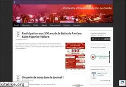 Sites similar to harmonie-vic-le-comte.fr
