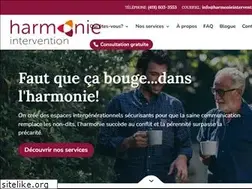 Sites similar to harmonieintervention.com