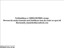 Sites similar to harmonisk-hund.no