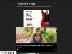 Sites similar to harmonium-notes.blogspot.com