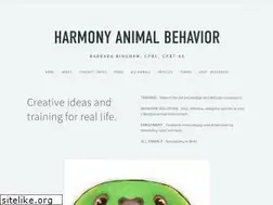 Sites similar to harmonyanimalbehavior.com