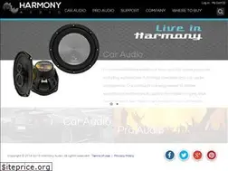 Sites similar to harmonyaudio.com