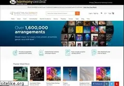 Sites similar to harmonycentral.sheetmusicdirect.us