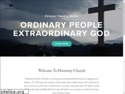 Sites similar to harmonychurchofbartlett.com