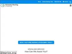 Sites similar to harmonyhearing.com.au