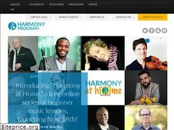 Sites similar to harmonyprogram.org