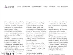 Sites similar to harmonyresortrawai.com