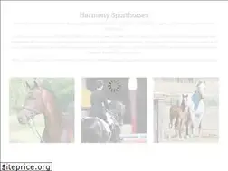 Sites similar to harmonysporthorses.net